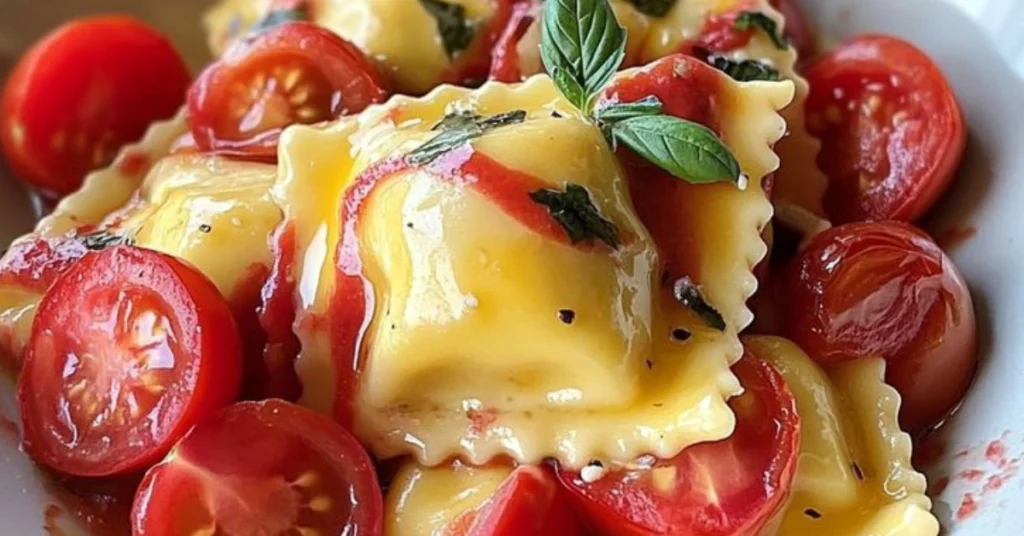 Ravioli with Tomatoes